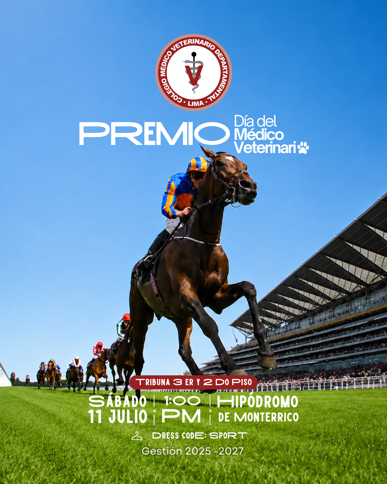 Celebremos la Semana del Médico Veterinario en el Hipódromo de Monterrico