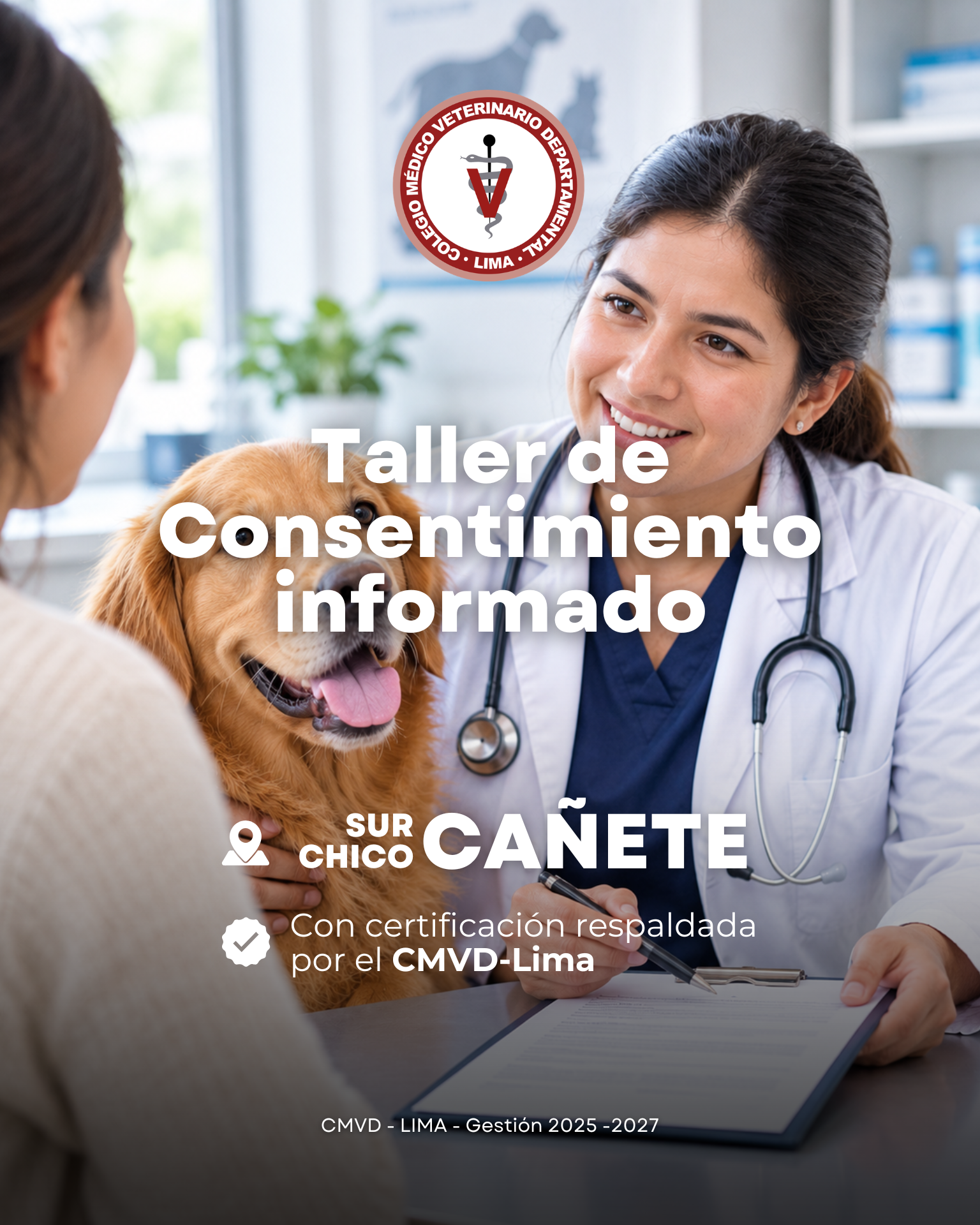 Jornada Descentralizada en Cañete: Autonomía y Toma de Decisiones en Medicina Veterinaria