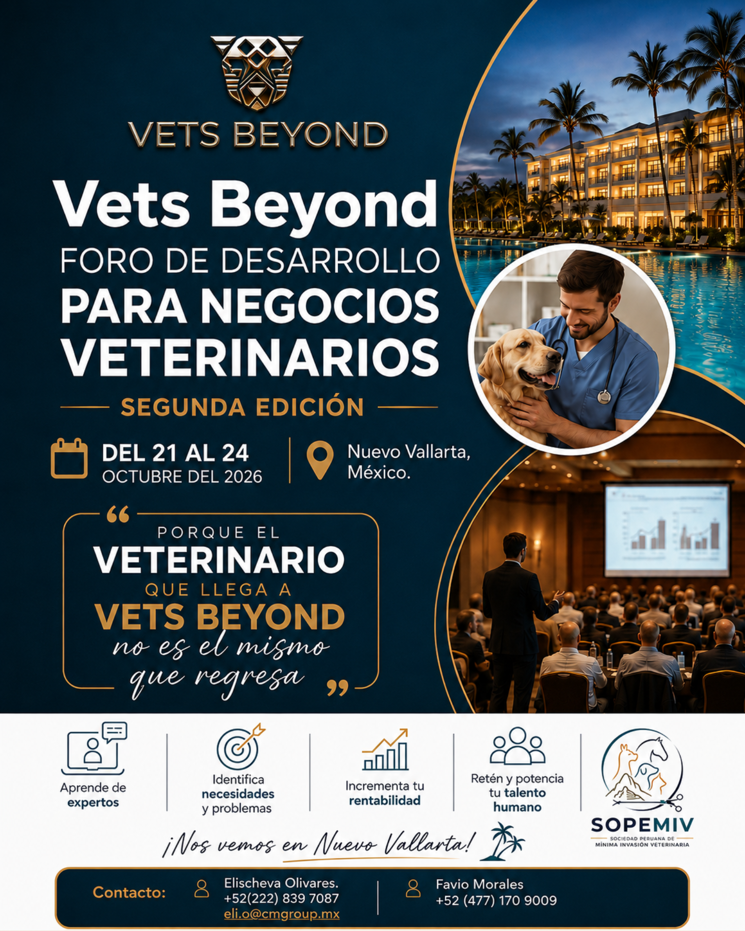 Vets Beyond 2026: Foro Internacional de Gestión y Negocios Veterinarios