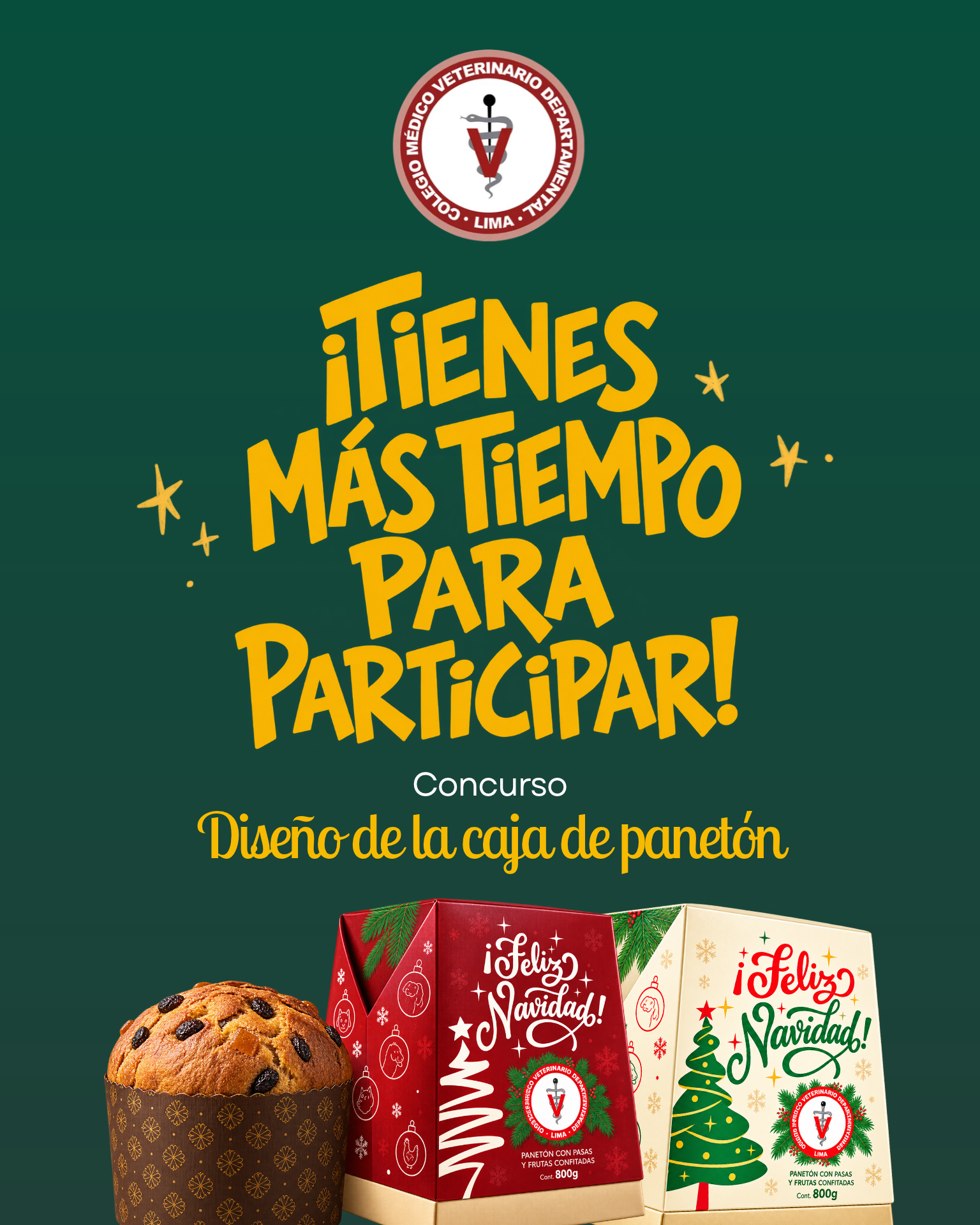 Se amplió el plazo del Concurso de Diseño de la Caja de Panetón